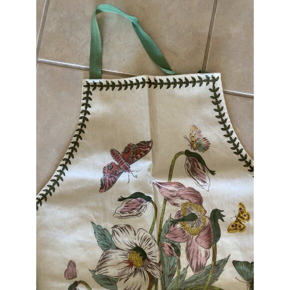 Portmeirion Botanic Garden Christmas Rose PVC Wipeable Apron - Picture 9 of 11